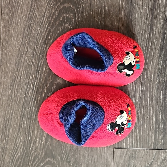 Disney Mickey Mouse Clubhouse Toddler Slippers Size 5/6 - Picture 6 of 8
